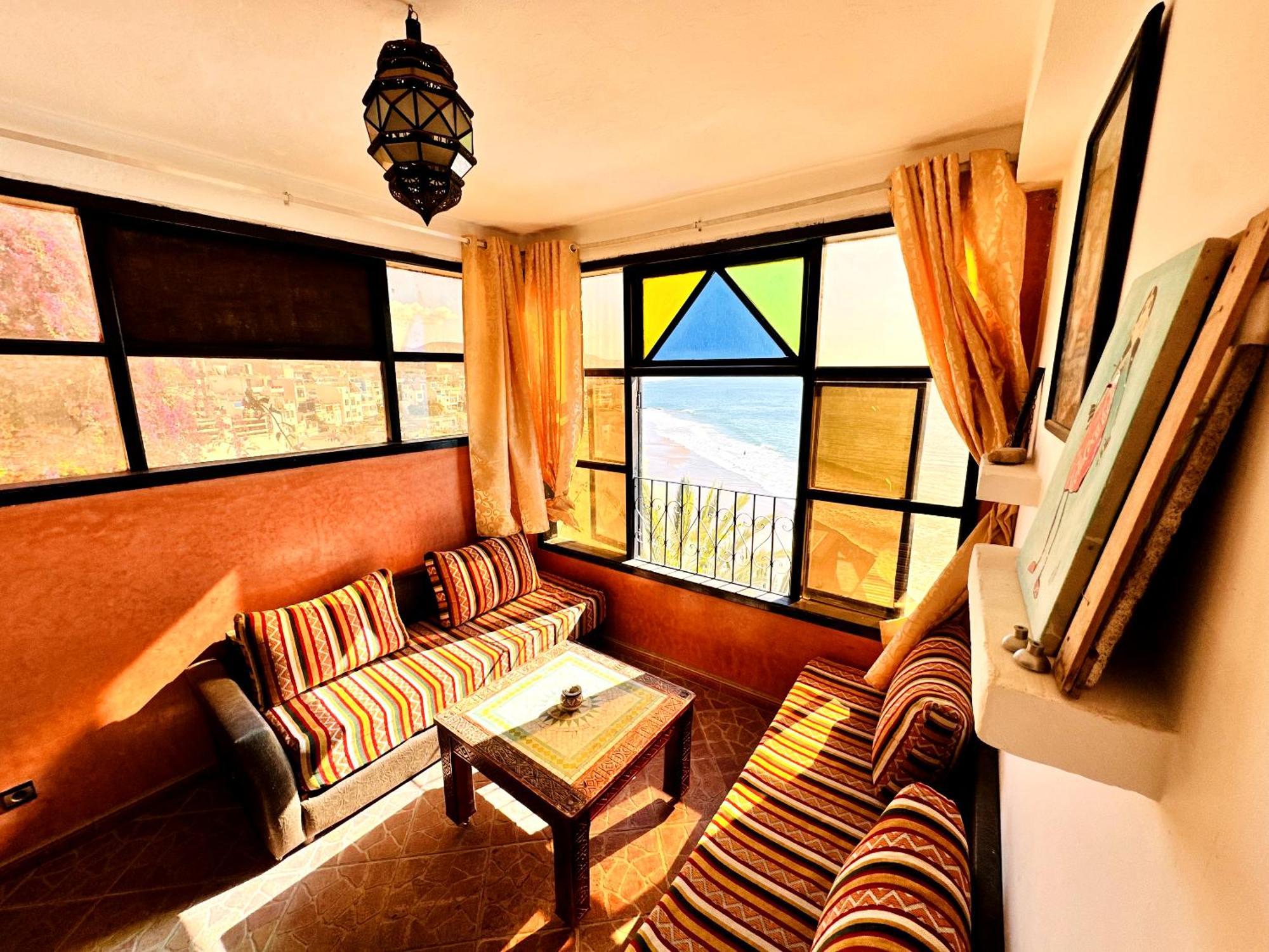 Atlas Hostel Taghazout Buitenkant foto
