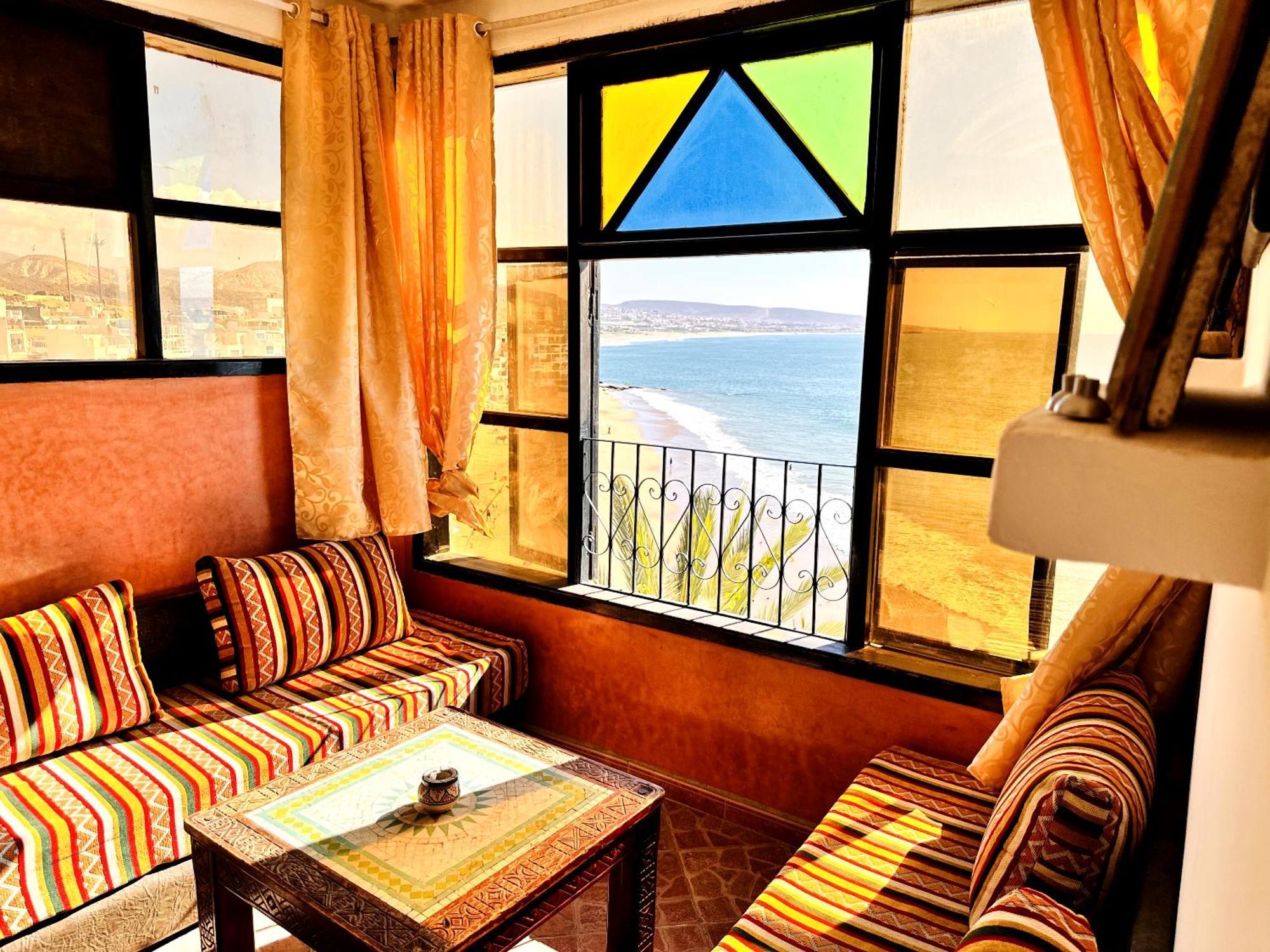 Atlas Hostel Taghazout Buitenkant foto